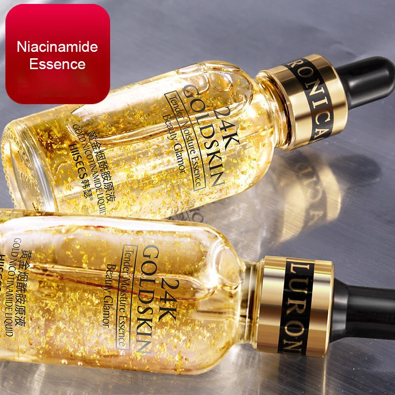 

LAIKOU 24k Gold Face Serum Hyaluronic Acid Serum Moisturizer Essence Cream Whitening Day Creams Anti Aging Anti Wrinkle Acne Art