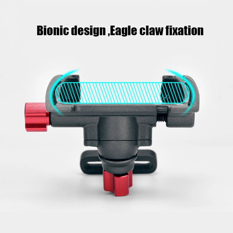 arvin aluminum alloy motorcycle bicycle phone holder for iphone x 8p sansung s9 handlebar rearview mobile phone stand gps mount free global shipping