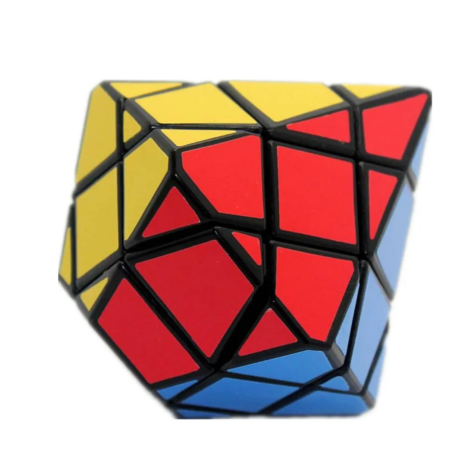 Diansheng Алмазная Шестигранная дипирамида камень ось 3x3x форма режим Магический Куб