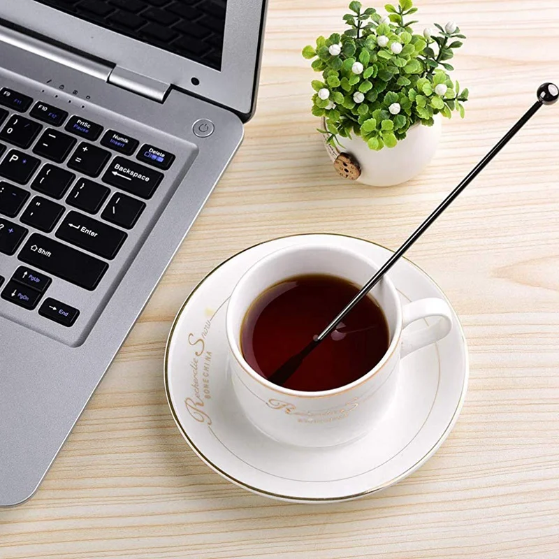 10 шт многоразовые палочки для морды кофе мешалки напитков перемешивания