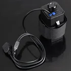 Аккумуляторная батарея 18650 для велосипеда, практичная велосипедная светодиодная подсветка, водонепроницаемая аккумуляторная батарея 8,4 в, 4x18650, новая Базовая коробка