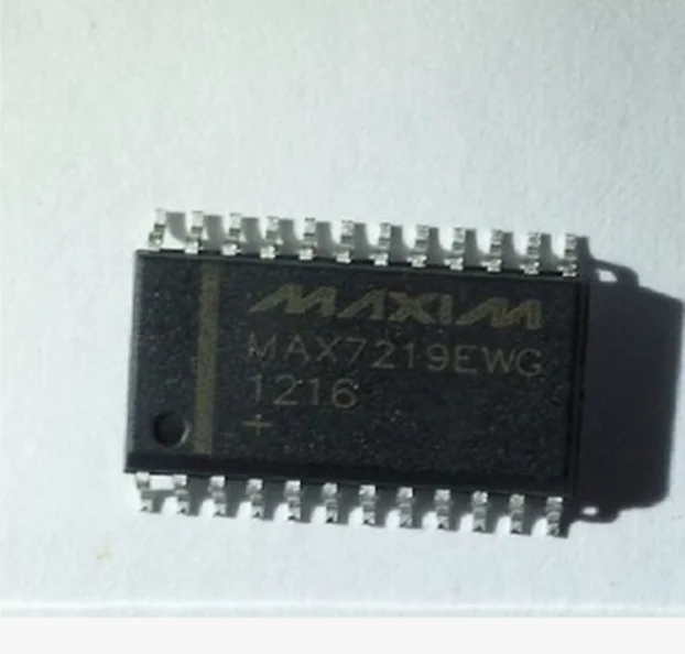 

Mxy 10 шт. MAX7219EWG + T MAX7219EWG SOP24 MAX7219 SOP SMD новый и оригинальный IC