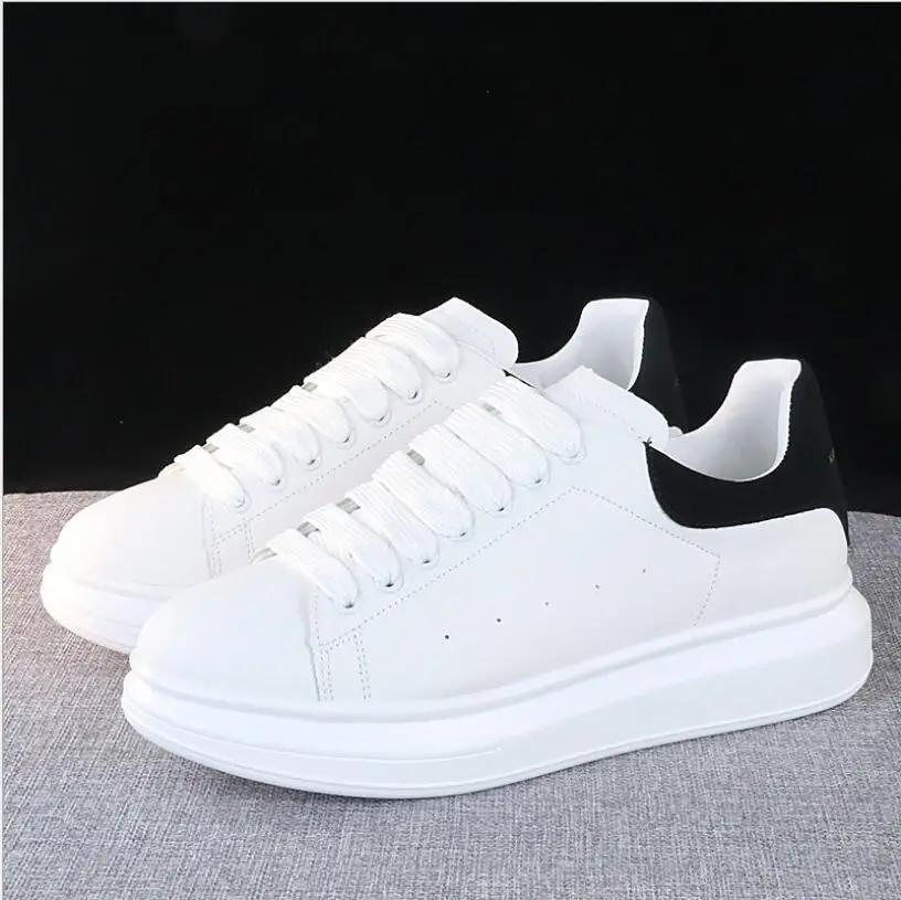 

Hot Casual Shoes Designer Platform White Sneakers Chunky Flat Women Men Shoes Footwear Unisex White Zapatos Chaussure