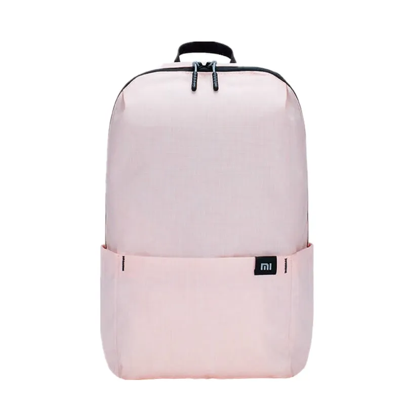 light pink Xiaomi Mi рюкзак 10л вместительный мужской женский городской рюкзак для отдыха маленький размер красочная Спортивная нагрудная сумка на плечо Unise - Цвет: light pink
