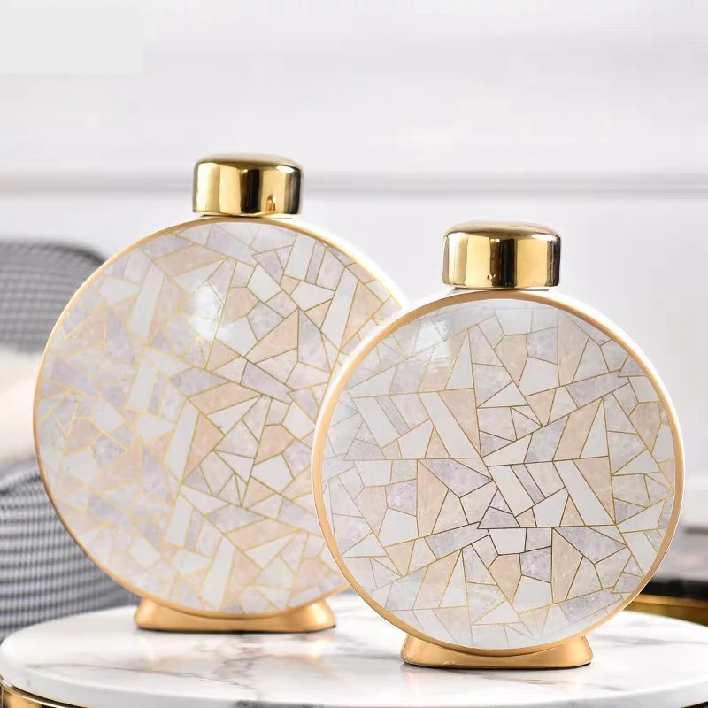 Бесплатная доставка роскошные украшения для дома цветочный горшок украшение