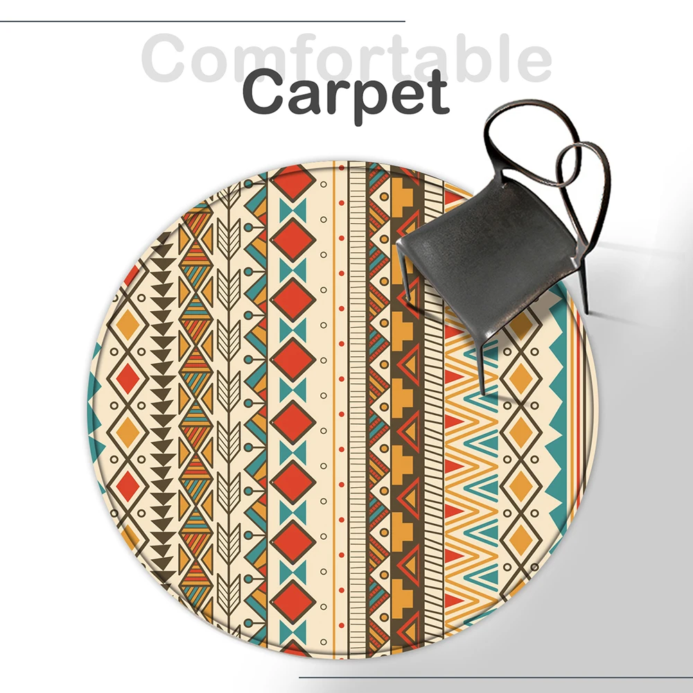 

Printed Flannel Area Rug Room Floor Printed Carpet For Living Room Bedroom Home Decorative Crapet Bohemian Mandala Style Carpet
