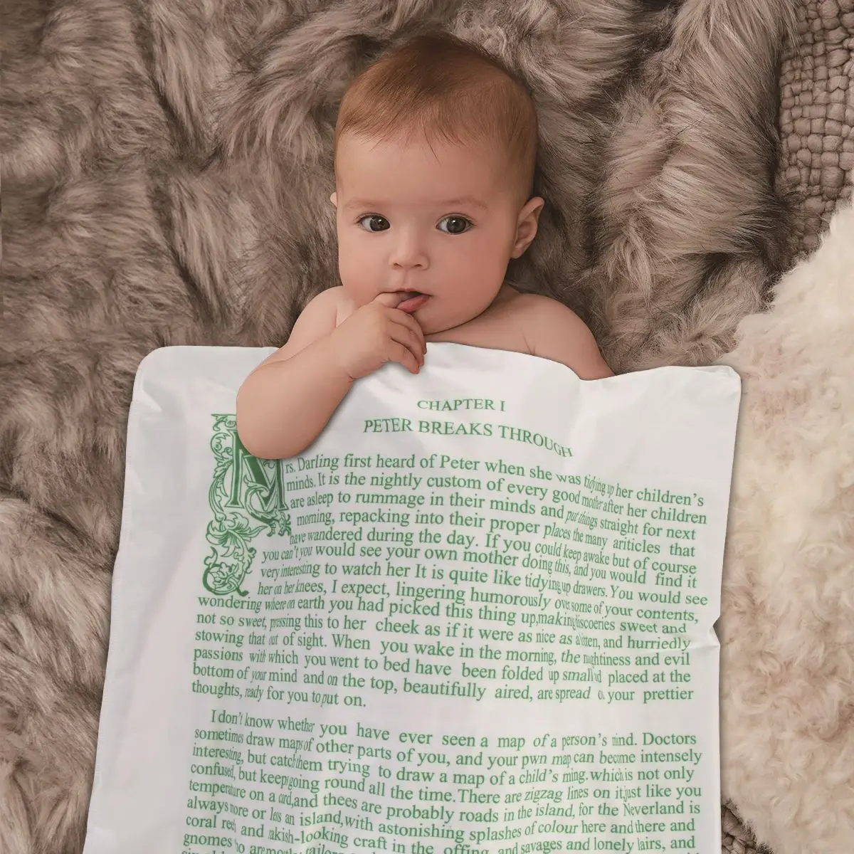 Фон для фотографирования новорожденных с изображением Опора Детские одеяла