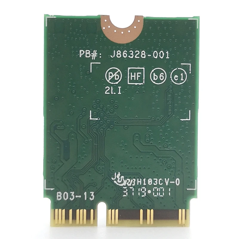 

Network Card AX201 NGW WiFi 6 3000Mbps M.2 CNVio2 Bluetooth 5.0 WiFi Adapter for Windows10 64 Bit