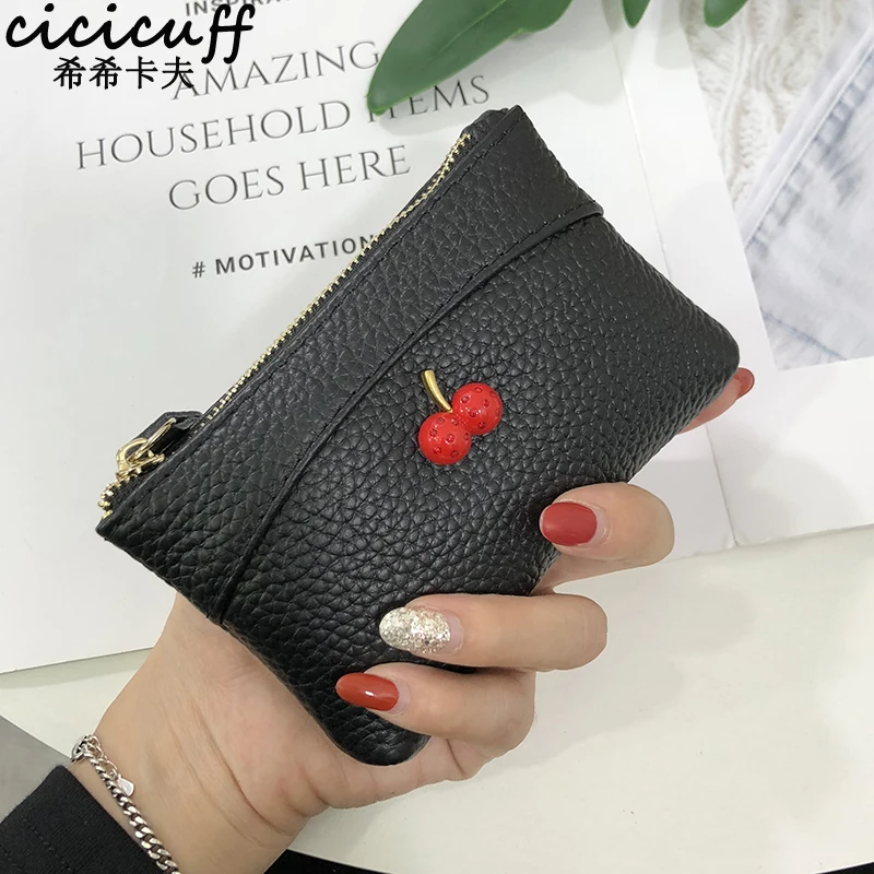 Дизайнерские женские кошельки Женский мини кошелек из натуральной кожи