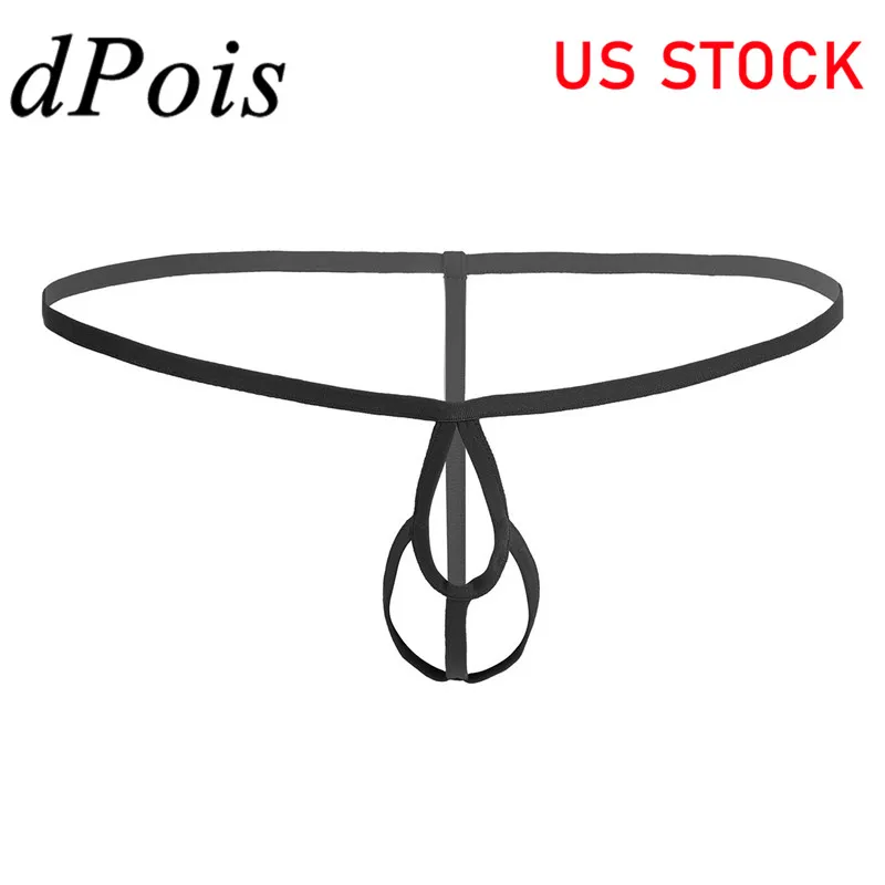 Мужское нижнее белье Sissy трусы для геев открытые трусики без задника с вырезами