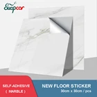 Водостойкая Настенная Наклейка с мраморным узором, 30 х30 см