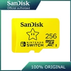 Новейшая карта micro sd SanDisk 256 ГБ 128 Гб 64 Гб U3 SDXC совместимая с Nintendo Switch карта памяти SD карта Transflash TF карта