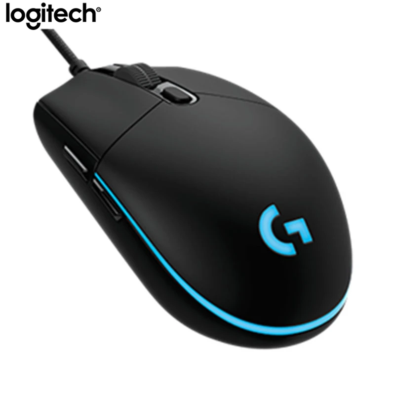 Профессиональная игровая мышь Logitech G Pro FPS 12000DPI RGB подсветка 6 программируемых