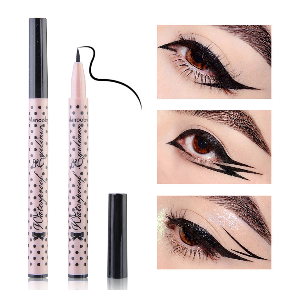 Распродажа на складе! 1 шт. черная жидкая подводка для глаз водостойкая Стойкая