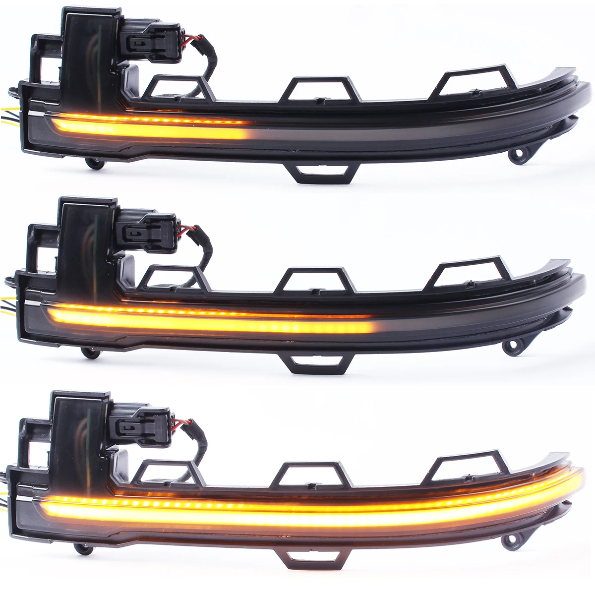 

For BMW X3 X4 X5 X6 X7 G01 G02 G05 G06 G07 Pair Dynamic LED Door Wing Rear View Turn Signal Mirror Indicator Lamp Light