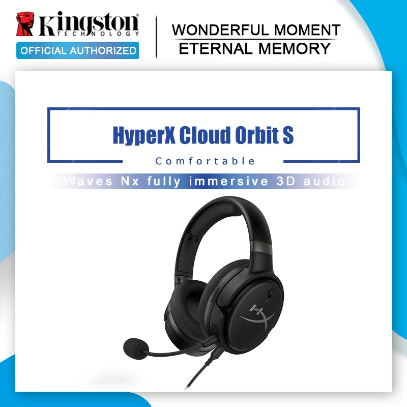 Игровая гарнитура Kingston HyperX Cloud Orbit S 3D Звуковая технология Электронная Спортивная