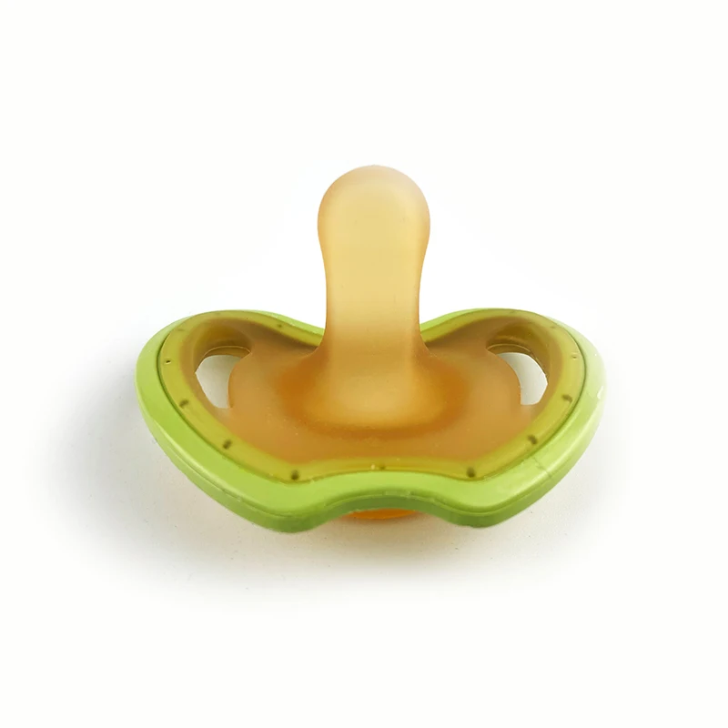 BPA free PPSU two-color integrated silicone pacifier sleeping soft imitation breast milk comfort baby Teether