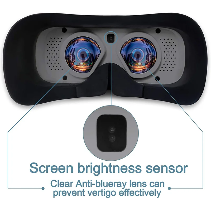 

3D Googl es Headset VR Glasses Wholesale Custom Logo Paper Android Smart Focus OEM Customized Virtual Reality