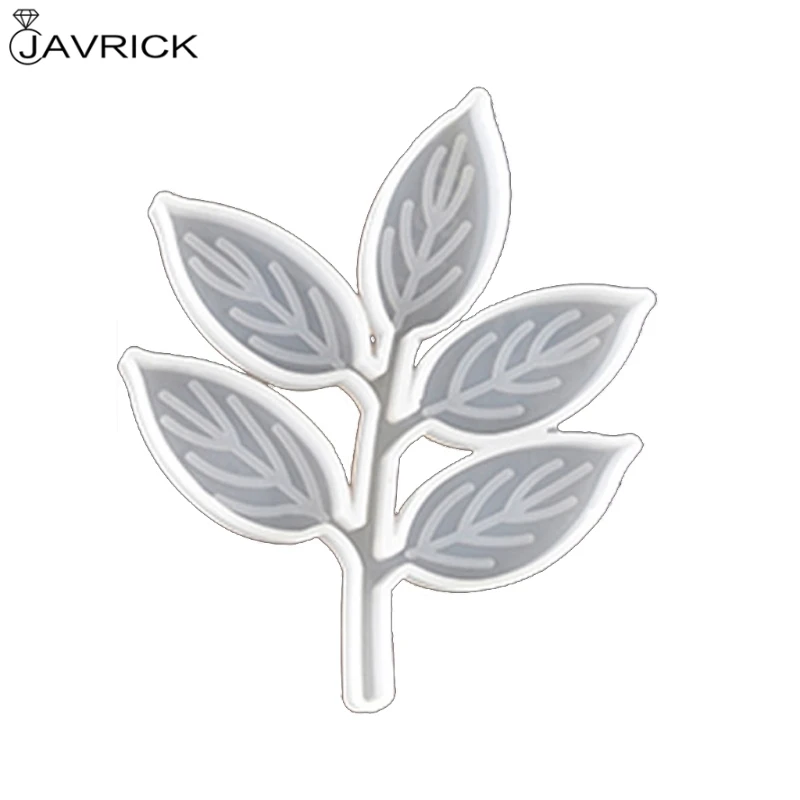 

5Pcs Large Size Leaves Coaster Silicone Resin Mold Tropical Maple Leaf Resin Casting Mold Resin Concrete Mold Art Crafts