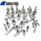 Фреза с алмазным наконечником SHDIATOOL, вакуумные насадки для гранита, мрамора, с хвостовиком 12 дюйма, профилирующая режущая камень, зернистость 60