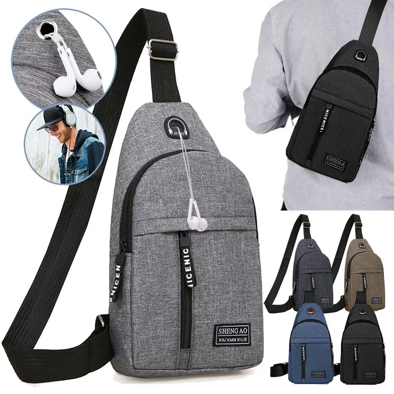 

Small Canvas Chest Pack for Men Women Crossbody Bags Hip Hop Streetwear Bag Fanny Pack Multifunction Mini Belt Waist Chest Bag