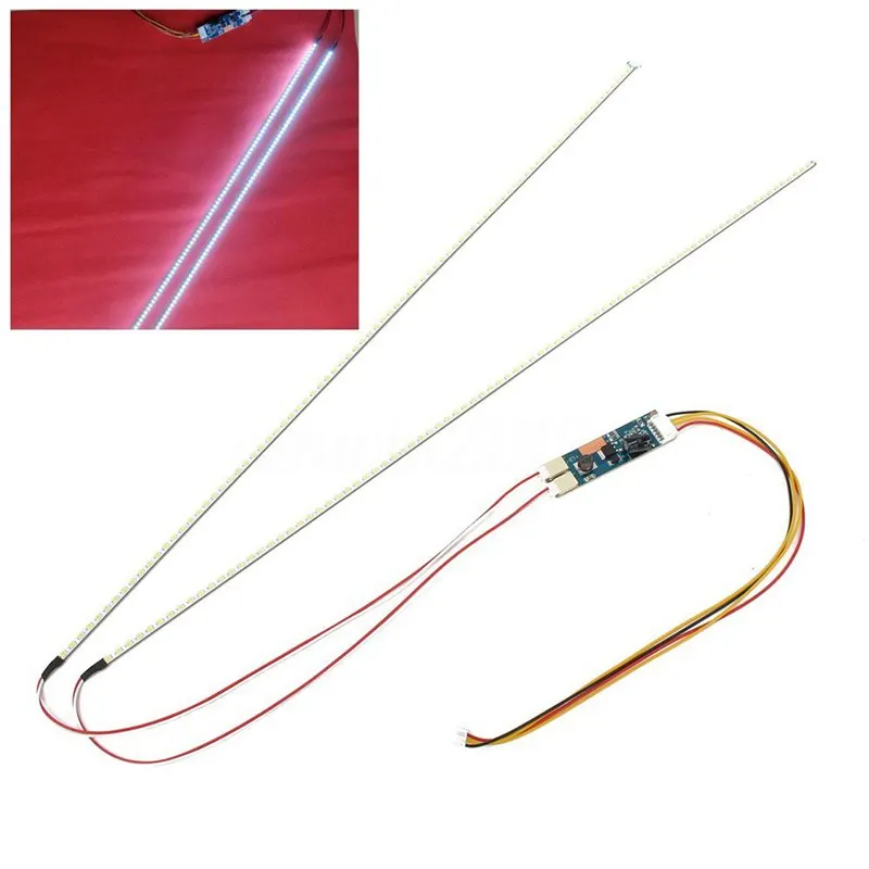 White LED Adjustable Backlight Upgrade Kit Light Monitor Supports 19inch 395MM | Лампы и освещение