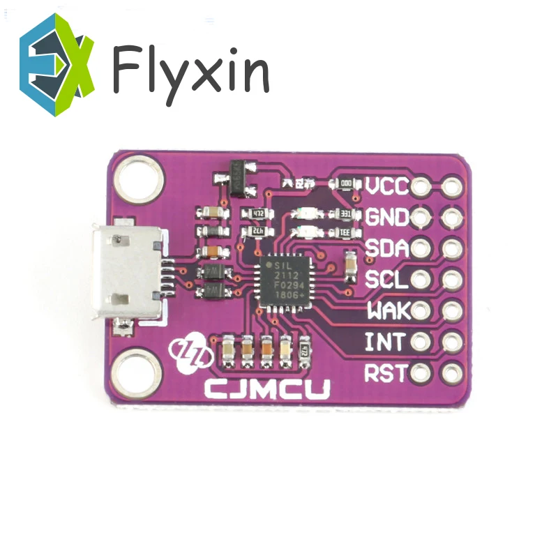CP2112 плата отладки USB в SMBus I2C Модуль связи 2 0 MicroUSB 2112 оценочный комплект для CCS811