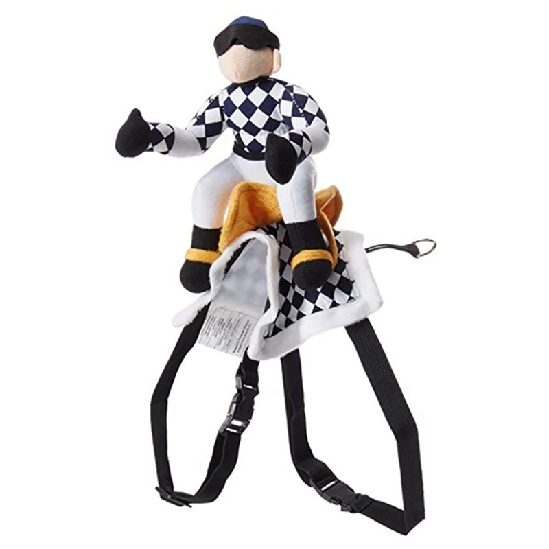 Dog Costumes Funny Riding Kitten Puppy Xmas Party Cosplay Dressing Accessories Christmas Elegant Temperament Charming And Gener | Дом и сад