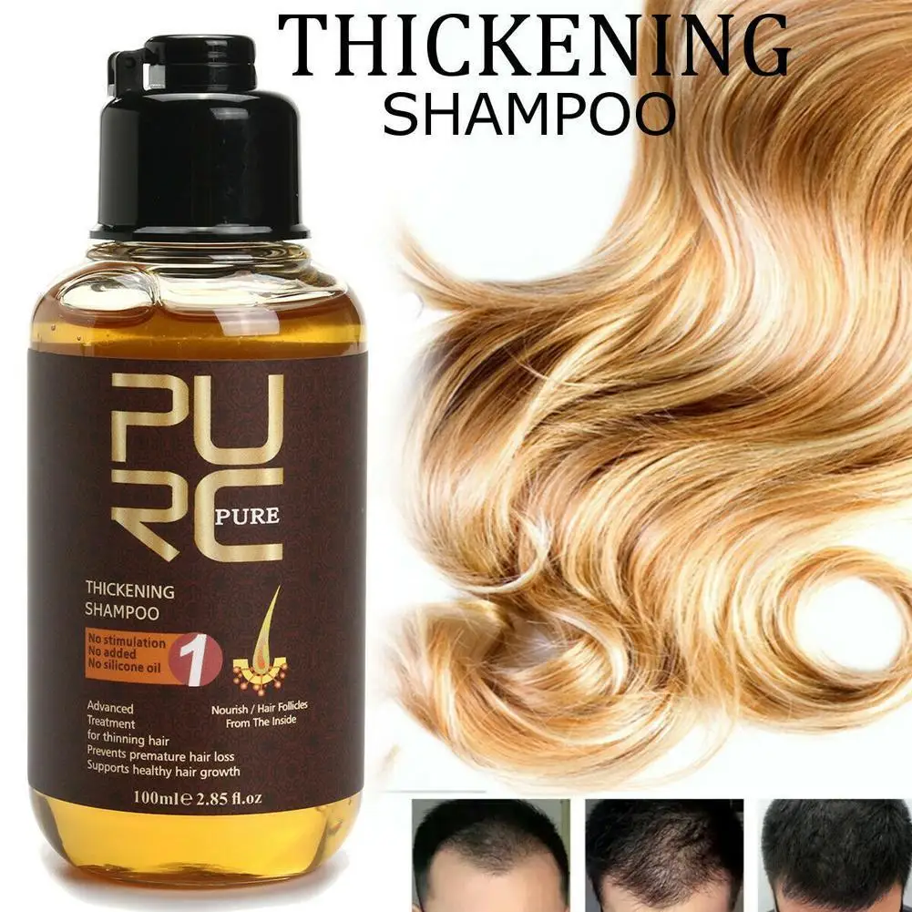 PURC Shampoo Hair Prevention Hair Loss Promote Growth Shampoo Nourish Shampoo Herbal Hair Care Ginger Hair Care Care C4D8 300 ml paris amino acid shampoo no silicone oily female male hair care hair loss shampoo