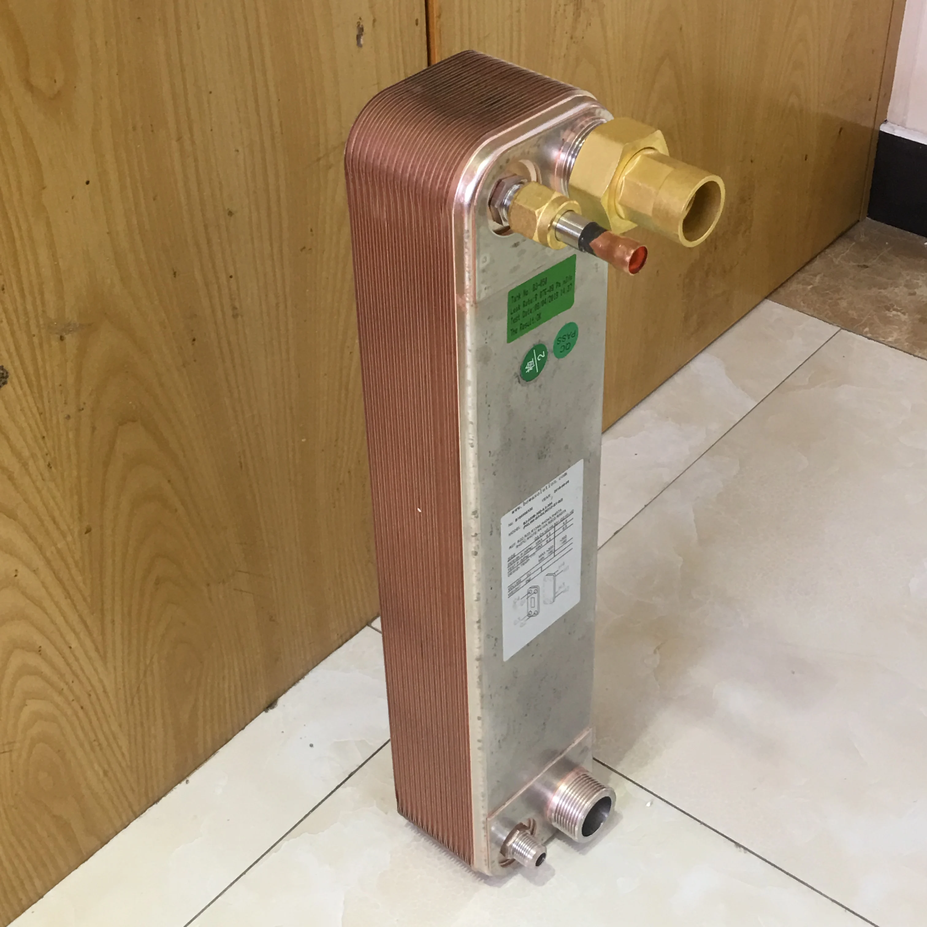 15 кВт конденсатор теплового насоса R22/R417a для сохранения температуры масла или