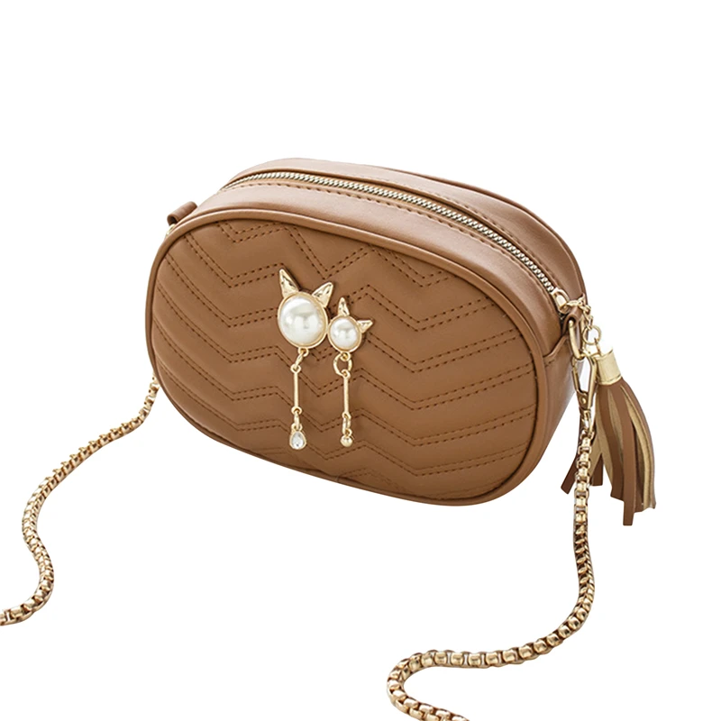 

2020 Fashion New Simple Cat Shoulder Bag Ladies Casual Shoulder Bags Purse Ladies Fashion High Quality Messenger Bag