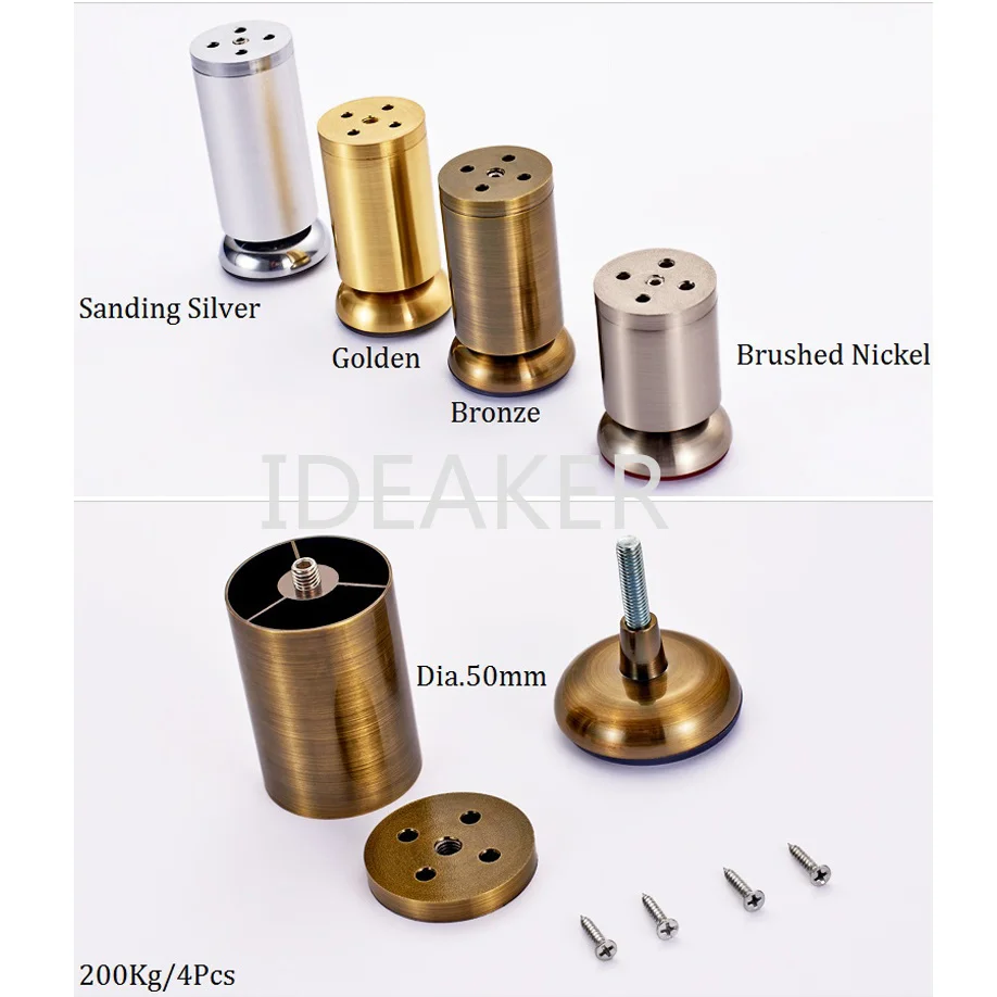 4 шт. ножки из алюминиевого сплава для мебели| |