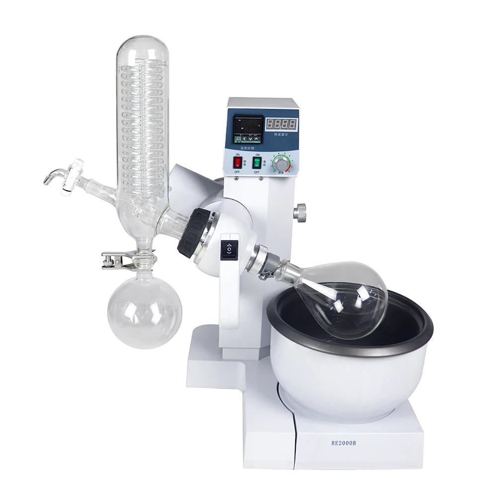 

New High Quality RE-2000B Motor Automatic Lifting Rotary Evaporator/Evaporation Apparatus for Laboratory Vacuum Distillation