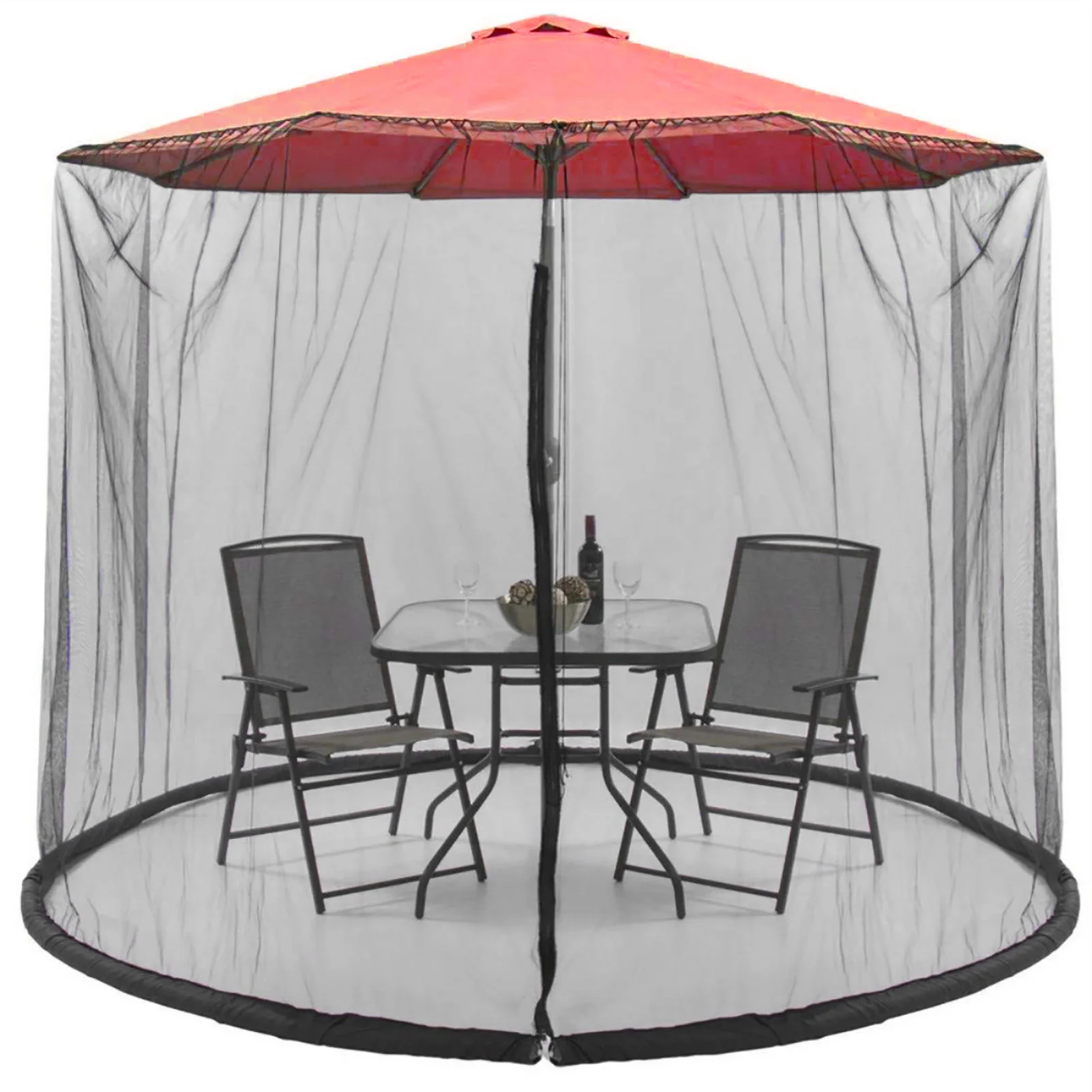 

Outdoor Garden Mosquito Net Umbrella Home Bed Umbrella Mesh Netting Mosquito Insect Net Double-door Umbrella Tent For Camping