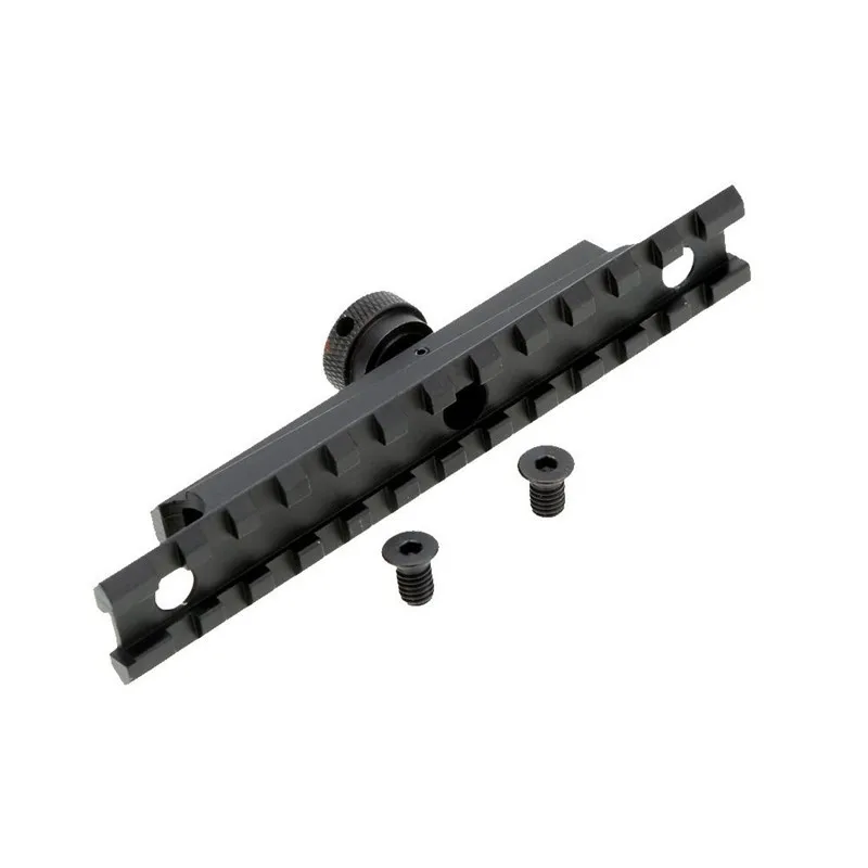 Rail mount Тактический 223 съемная ручка для переноски прицела с двойной диафрагмой A2 заднего вида Пикатинни 20 мм Стандартный верхний рельс база - Цвет: Rail mount