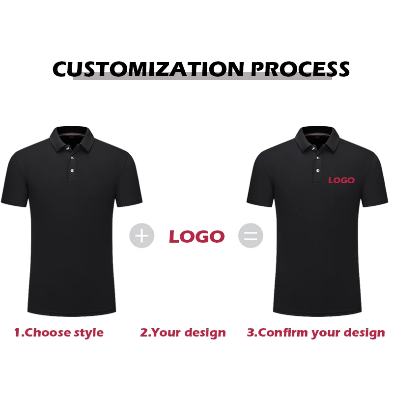 Летние повседневные дизайнерские рубашки-поло с коротким рукавом для мужчин и