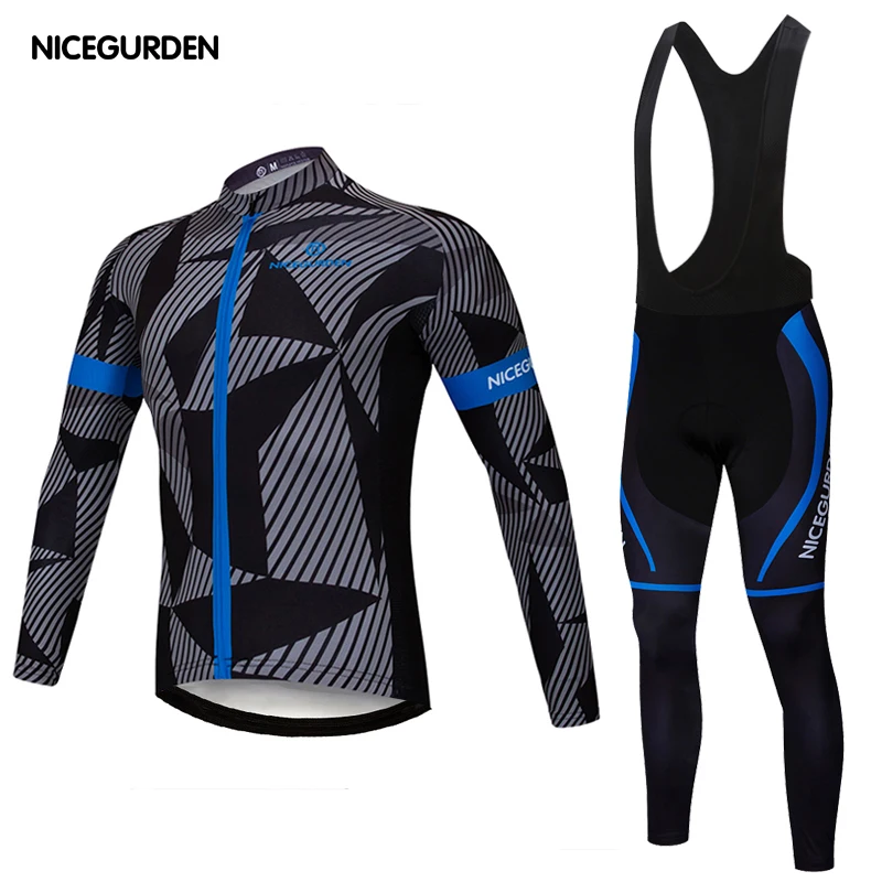 

2020 Cycling Jersey Long Sleeve Strap Set Road Bike Shirt Men's Cycling Jersey Bicycle Jersey Sports Equipment Cycling Jersey