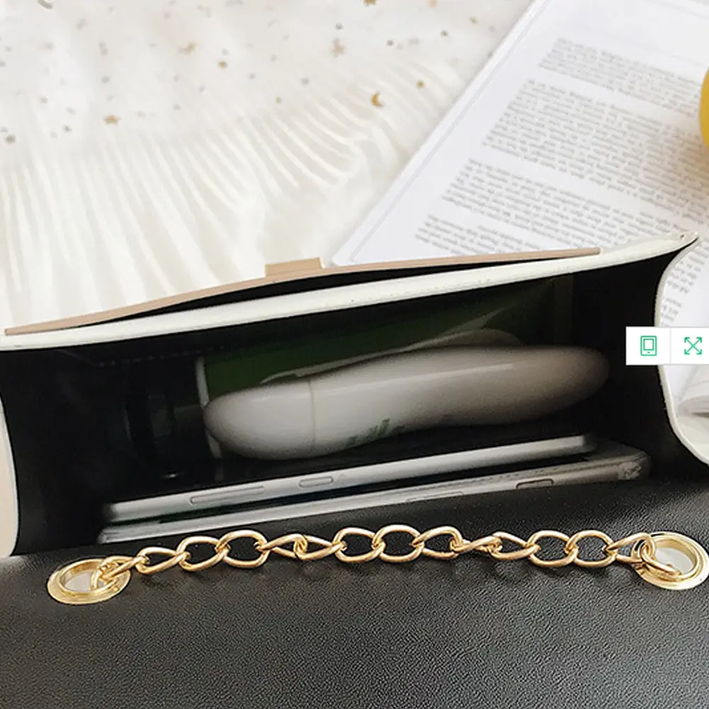 Модные 2020 Мини искусственная кожа женские сумки на плечо с цепочкой для женщин