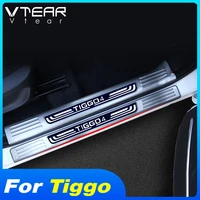 vtear for chery tiggo 4 door edge sill pedal decoration exterior trim interior styling frame accessories car mouldings part 2020