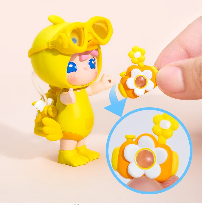 Robotime Rolife SURI глуглухая коробка экшн Распаковка игрушки фигурка модель куклы
