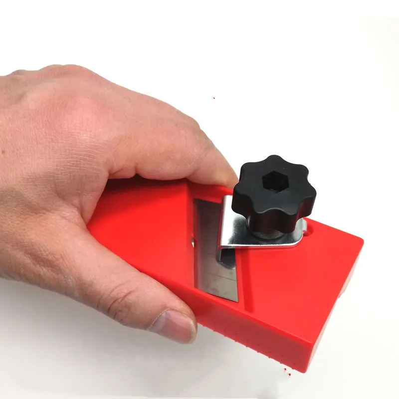 Деревообрабатывающий ручной строгальный станок ABS красный инструмент по дереву