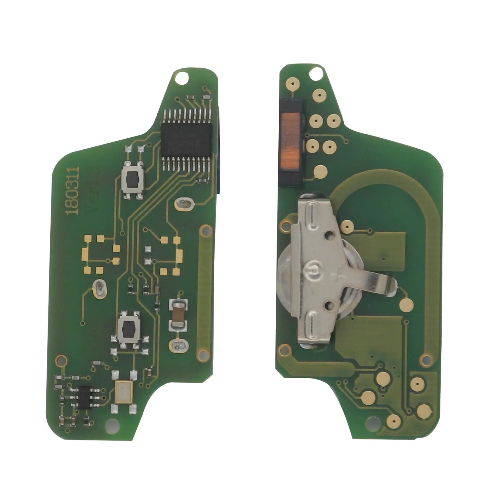 Jingyuqin оболочки PCF7941 чип 433 МГц ID46 для peugeot 107 207 307S 308 607 Citroen C2 C3 C4 C5 C6 CE0523 VA2 флип