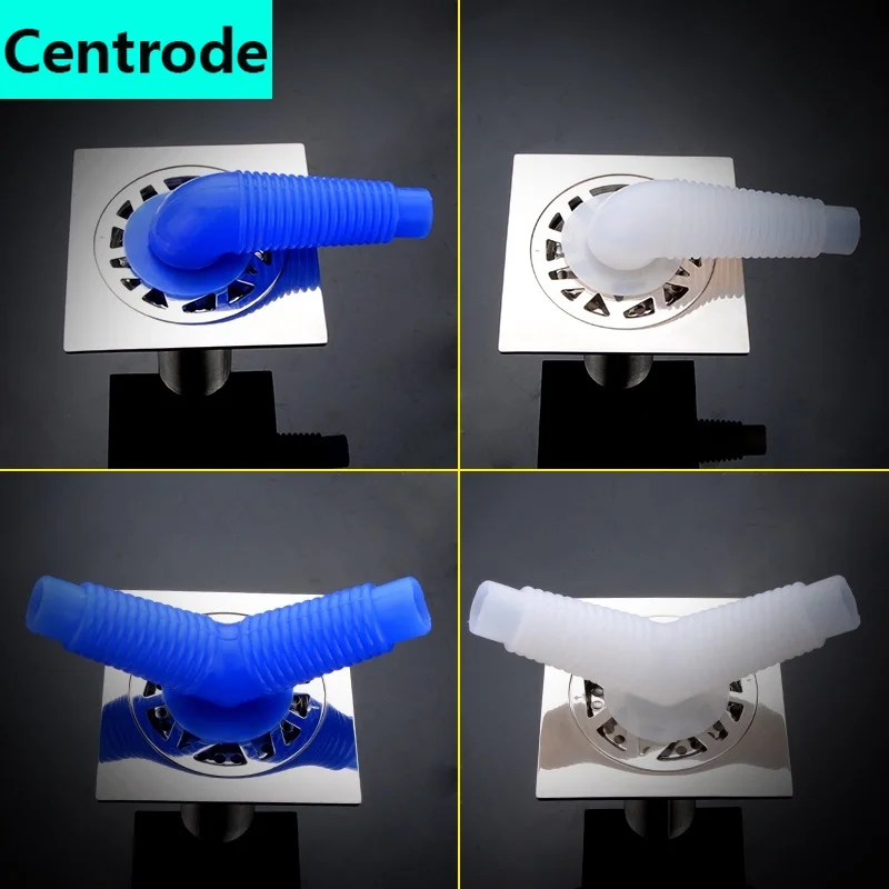Силиконовый СЛИВНОЙ ТРОЙНИК для пола раковина стиральной машины сливная труба
