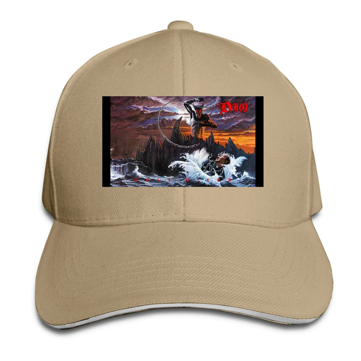 

2020 Hip Hop Caps Dio the metal band Mesh Baseball Cap Adjustable Snapback Hats For Women Men Trucker Cap