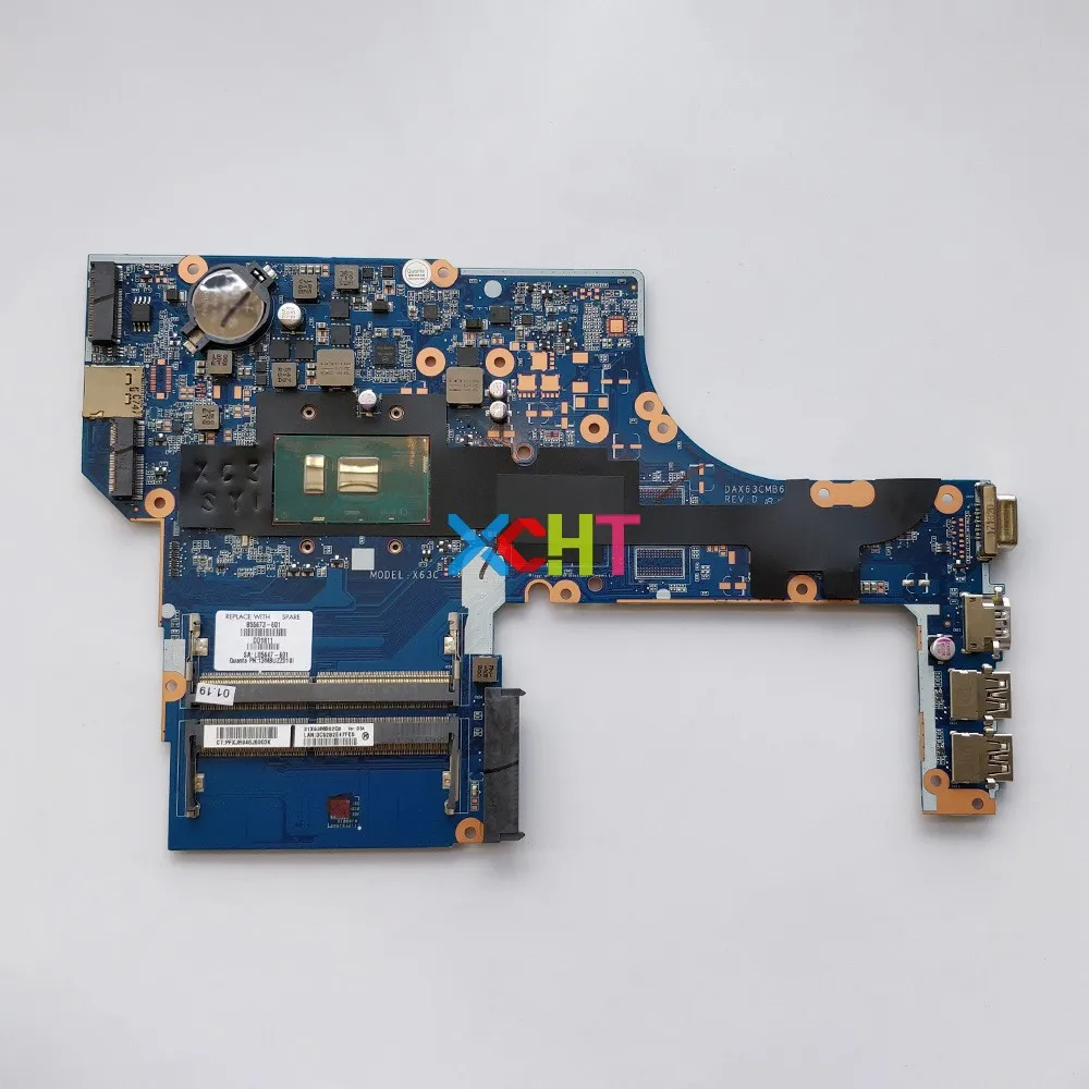 Материнская плата для ноутбука HP ProBook 855673 G3 601 450 001 DAX63CMB6D1 UMA i5 6200U CPU|Материнские