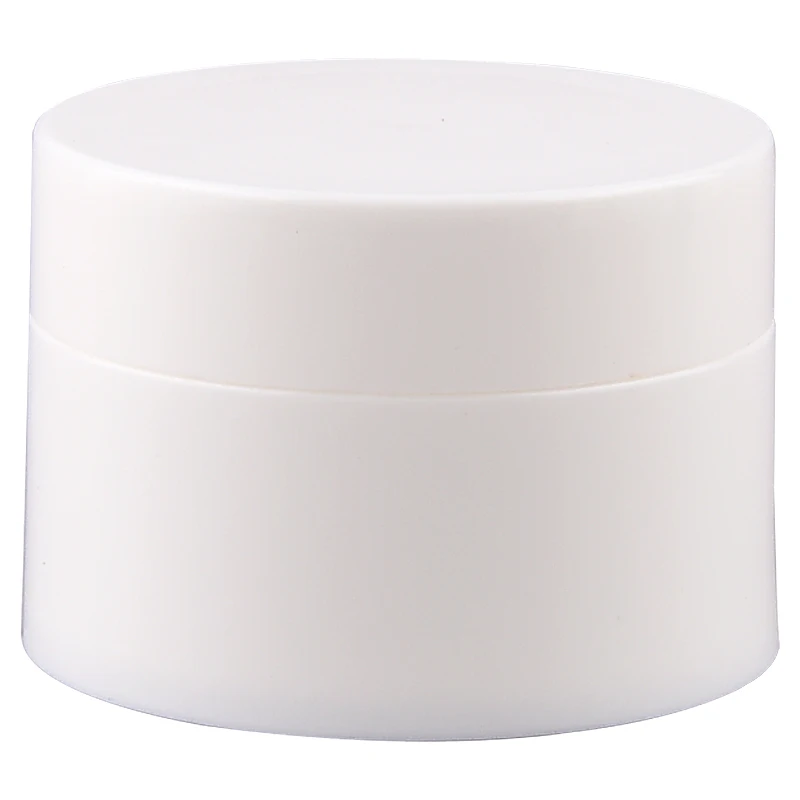 Двухслойная коробка для крема Пластик гладкая ПП а так же 30 г/50 г Косметика