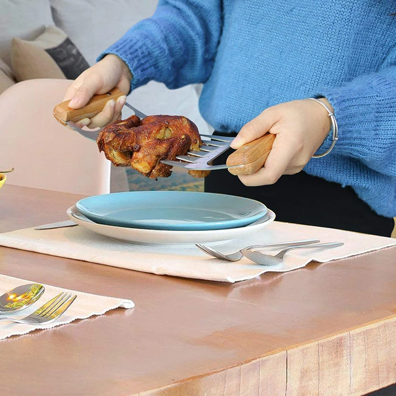 Измельчитель мяса когти барбекю медведя набор из металла вытянутая свинина