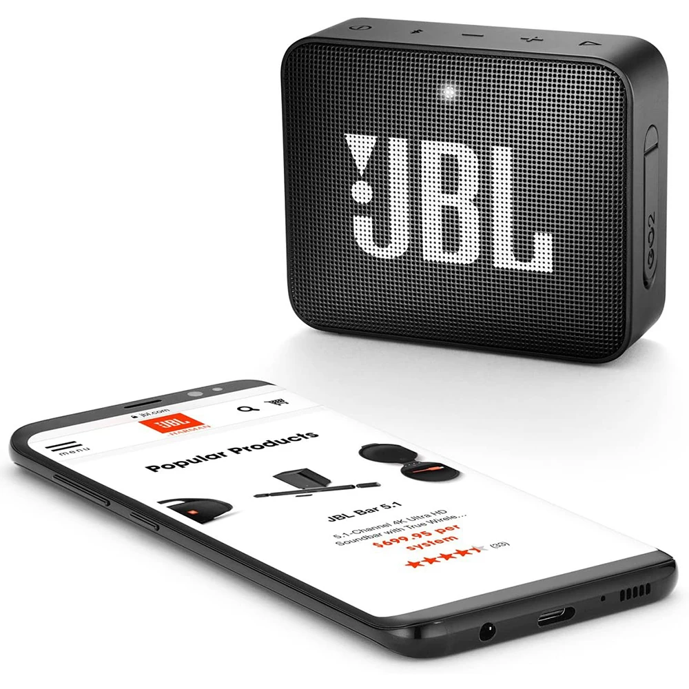 JBL GO 2 портативная Bluetooth колонка Мини 4 0 Беспроводная IPX7 водонепроницаемая Parlante с