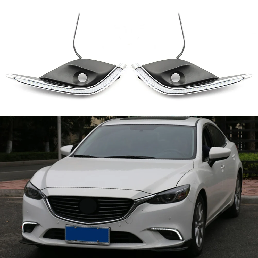 

Дневные ходовые огни для Mazda 6 Atenza 2016 2017 2018, 2 шт.