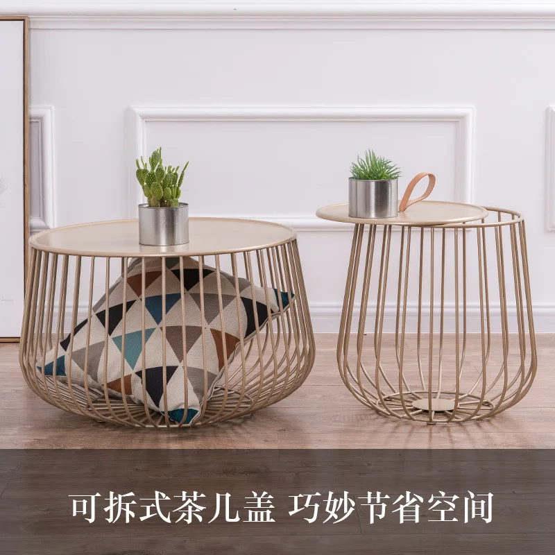 2019 скандинавский Железный креативный простой диван журнальный столик